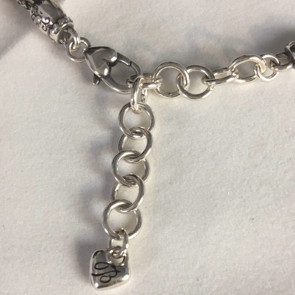 Brighton necklace 2 stranded chain with pendant - Picture 4 of 4